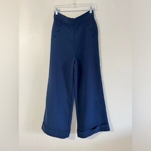 Forever 21 high rise sailor pant size Large